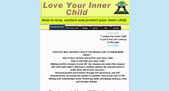 Desktop Screenshot of love-your-inner-child.com